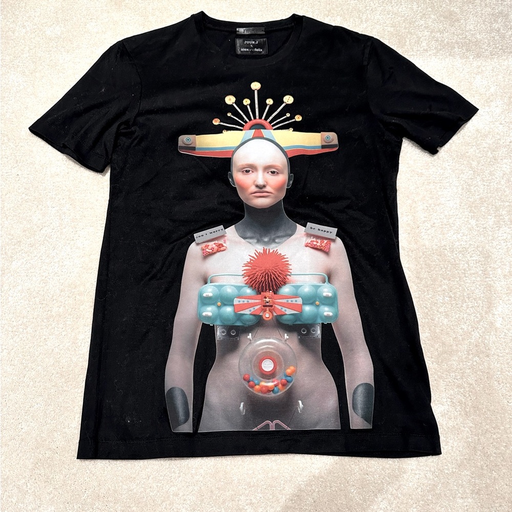Juun.J x ALEXandFELIX short sleeve tee